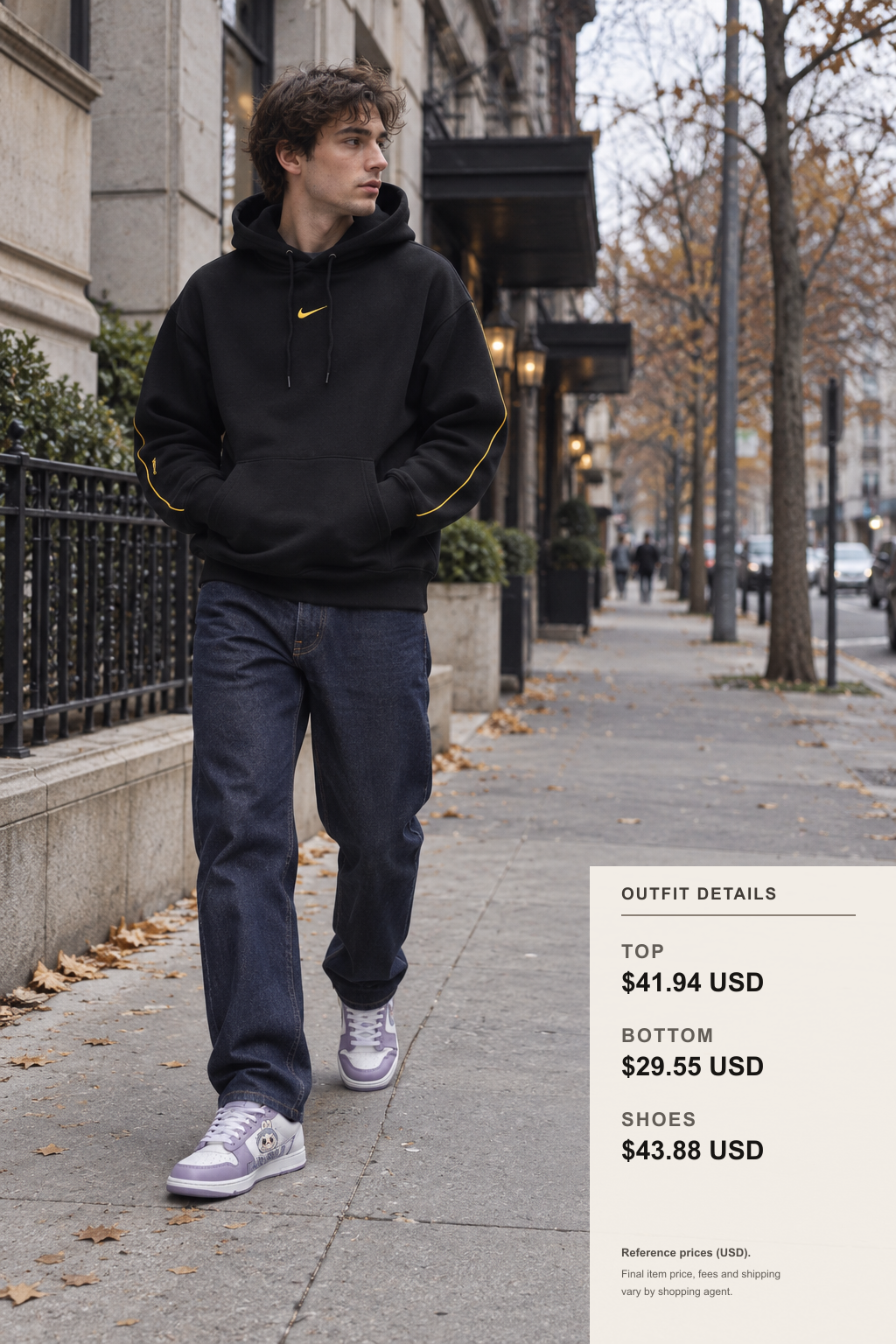 nike Hoodie Layering Looks for fashionreps outfit 1 full-body street style for fashionreps