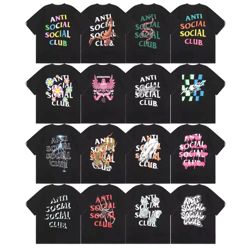 Anti Social Social Club Multicolor T-Shirt Collection Review: A $6.87 Loose Raglan Tee, Tested