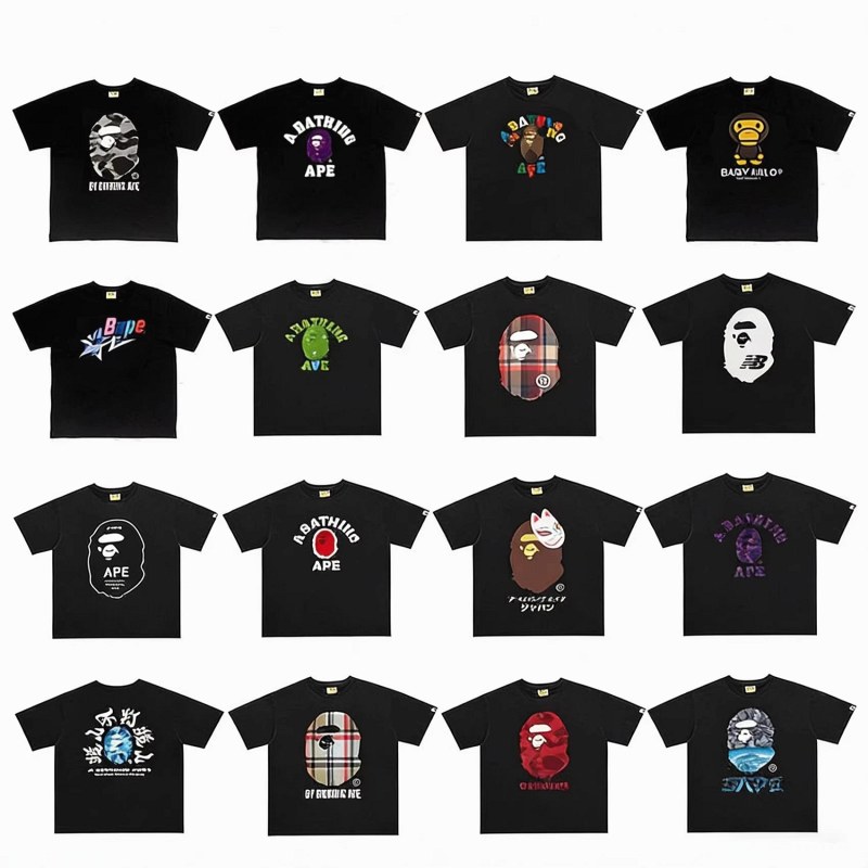 Bape Classic Monkey Print T-Shirt Collection Review: Chest Measurements, Print Wear and a $7.31 Reality Check