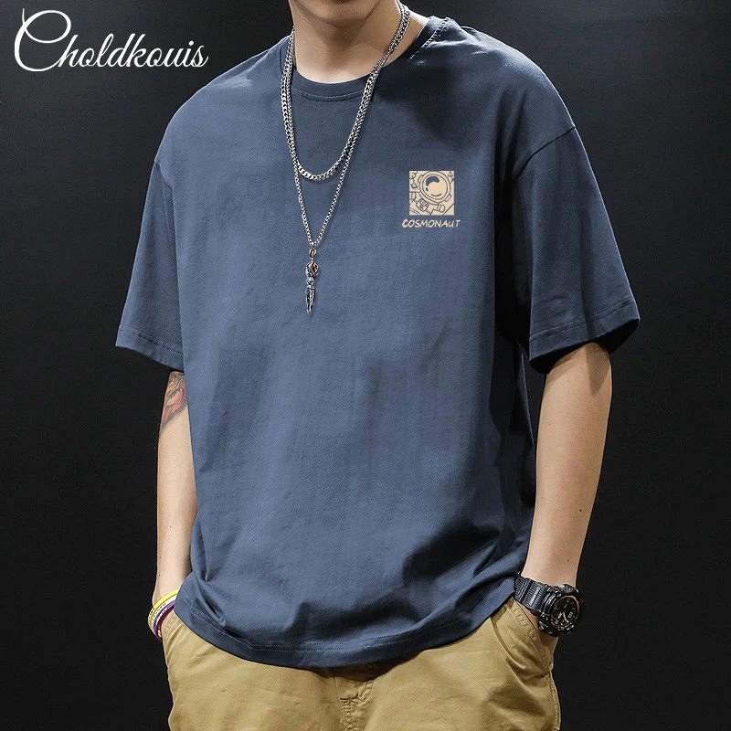 Foreign Trade Blue T-Shirt Review: A $5.97 Loose Cotton Crewneck, Tested for Ten Days