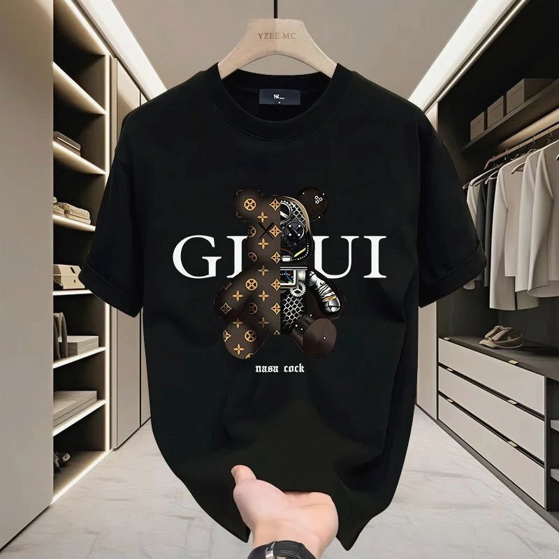 Gucci Bear-Print Tee Review: Two Testers, Three Tape Positions, One Missing Size Chart